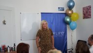 Урочистий захід команди  Потрійних Діамантових Директорів Звершхановських Сергія Болеславовича та Ольги Олександрівни з нагоди привітання партнерів з новими статусами. Вересень 2023 р., м.Житомир