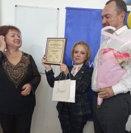 Урочистий захід команди  Потрійних Діамантових Директорів Звершхановських Сергія Болеславовича та Ольги Олександрівни з нагоди привітання партнерів з новими статусами. Вересень 2023 р., м.Житомир