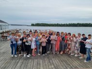 10 ювілейний семінар команди Майстрів компанії New-life Саленко Володимира і Наталії.