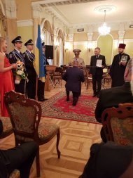 Награждение основателя компании «НОВАЯ ЖИЗНЬ» Базарного Николая Борисовича